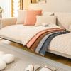 Plush Sofa Cushion Winter Cream Wind Milk Suede Sofa Cover All-Inclusive Full Cover Towel Cover Cloth Non-Slip Seat Cushions