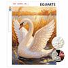 Swan Pearl Painting Kit Painting Art Handmade Diy Home Decoration Painting