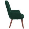 Armchair Dark Green 63 X 67 X 94 Cm Velvet