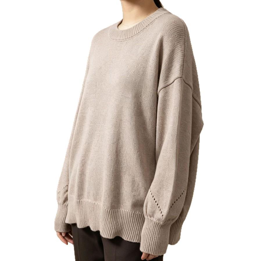 2026 Euro-American Autumn/Winter Women's Loose Solid Color Round Neck Pullover Sweater