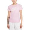 Nike Sportswear Essential Classic Logo Short Sleeve T-Shirt Women Tops Pink BV6170-695