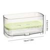 Sponge Holder Anti-Slip Kitchen Storage And Organization Accessories Sink Caddy Sponge Holder With Removable Self Drain Tray For