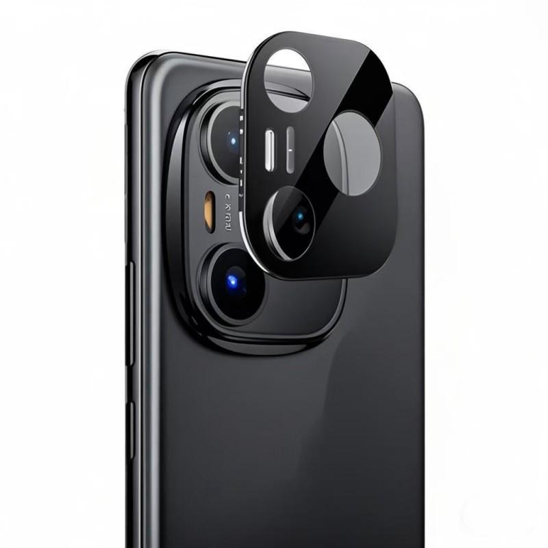 

For Honor Power 5G Camera Lens Protector WANLONFENG HD Full Black Silk Printed Lens Film Black