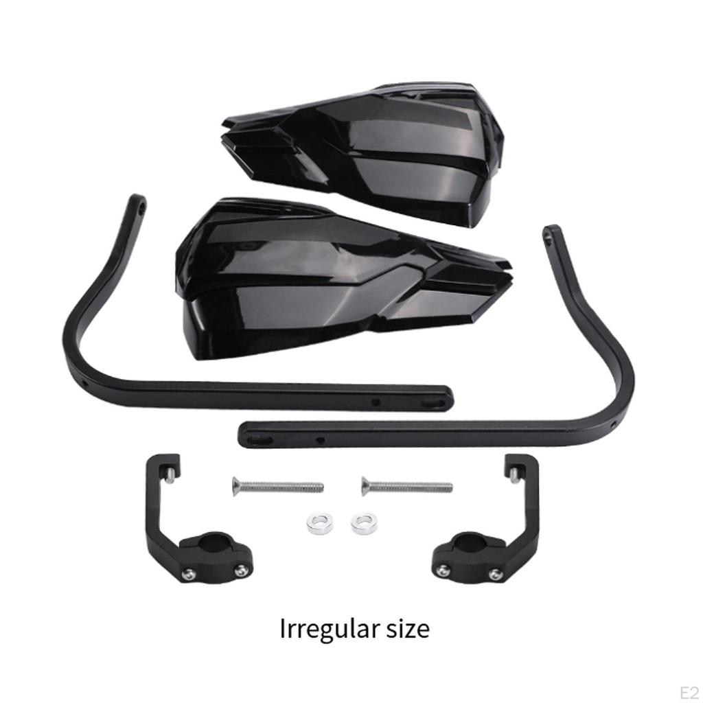 Motorcycle Handle Bar Handguards Brake Clutch Lever Protection Shield Windproof Handlebars