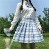 Authentic Japanese JK School Uniform Set - Gentle Cut Sailor Suit with Pleated Skirt