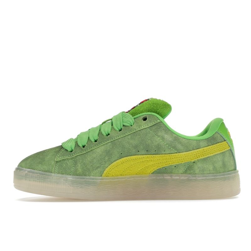 Ghostbusters X Puma Suede XL Slimer Men Sneakers Green Lime-Smash Warm-White 399606-01