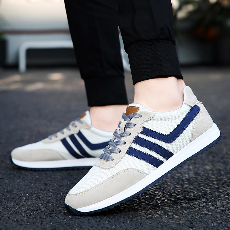 Men's shoes 2025 spring and summer new breathable sports shoes foreign trade comfortable inner height increase German training shoes large size c