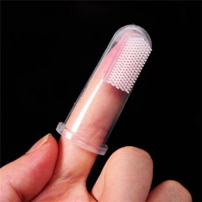 Super Soft Pet Finger Toothbrush Dog Teeth Care Cat Dental Cleaning Supplies Oral Hygiene Kit for Puppy Kitten Health Care