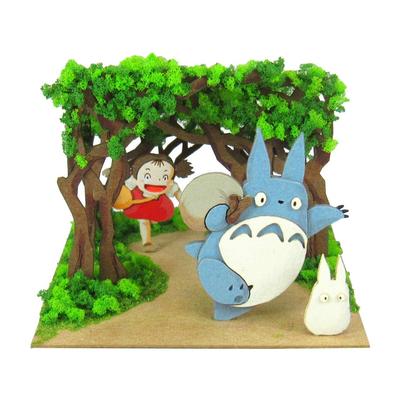 Sankei Studio Ghibli Mini Mein Nachbar Totoro Geheimer Tunnel Maßstabslos Papierbastelbogen MP07-47