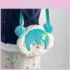 Hatsune Miku Plush Backpack With Cartoon Design For Daily Use And Storage
