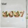 Reusable Festive Wall Decals 2027 Gingerbread Christmas Static Window Clings, Xmas New Year with Man Decors Santa Snowman Snowflake, Stickers for Home