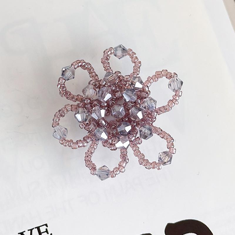 Shoe Decorations Imitation Pearl Colorful Flower Handmade DIY Beaded Shoe Buckle Shoes Decorative Accessories 2026 Fashion New