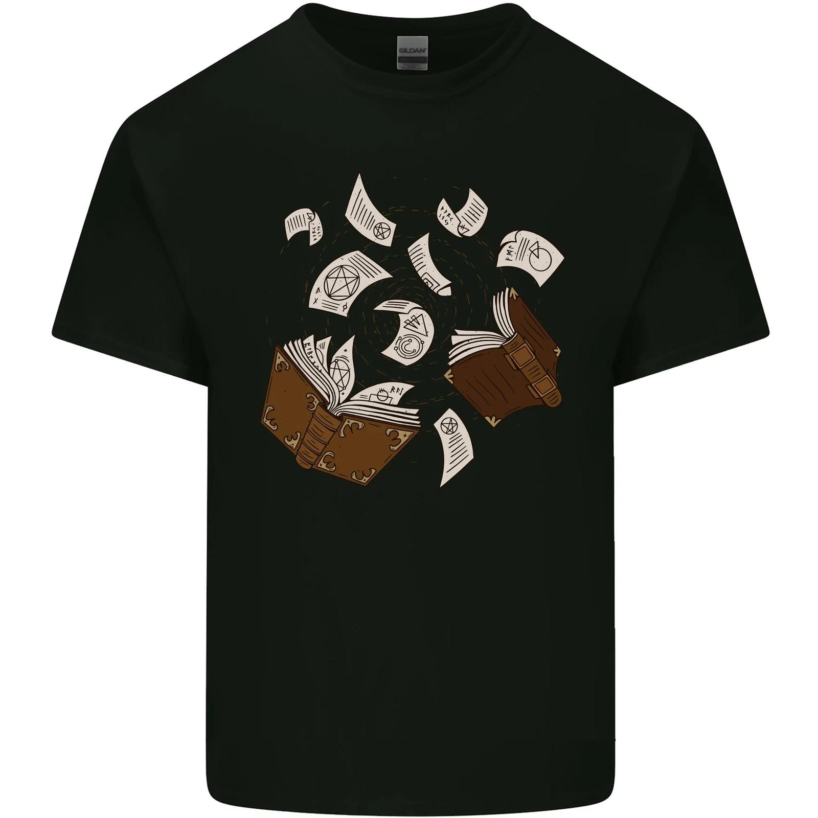 

Книга заклинаний Магия Маг Волшебный Детская Футболка Детская 4XL