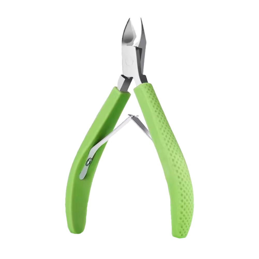 Stainless Steel Diagonal Nail Clipper Dead Skin Remover Pedicure Nail Cutters Tool