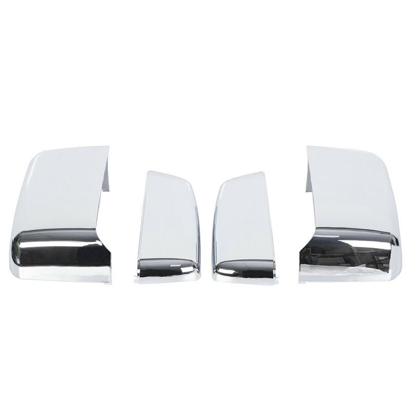 Rymowany Chromowany lub Czarny Kapturek Pokrywy Lusterka Bocznego 2 szt. Pasuje Do Chevrolet Silverado GMC Sierra 2014 2015 2016 2017
