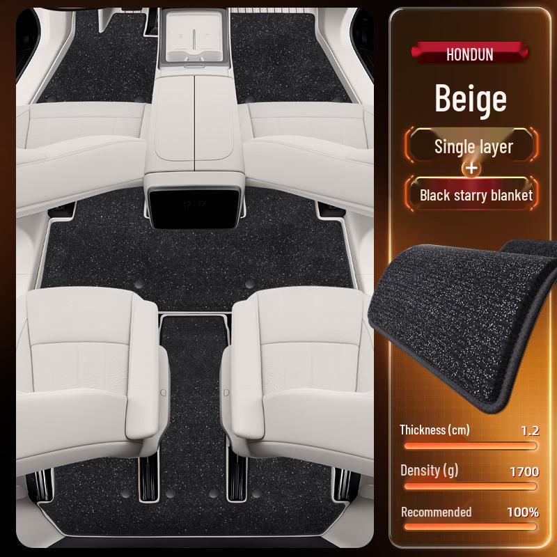 LeDao L90 Floor Mats TPE 2025 Model for Six-Seater & Seven-Seater Cars - Custom Interior Carpet Mats
