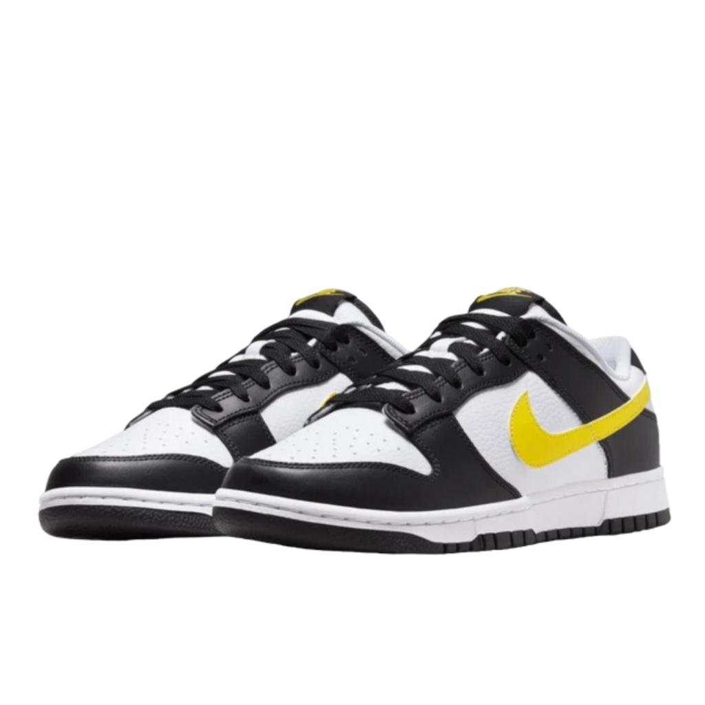 Nike Dunk Low Black Yellow White