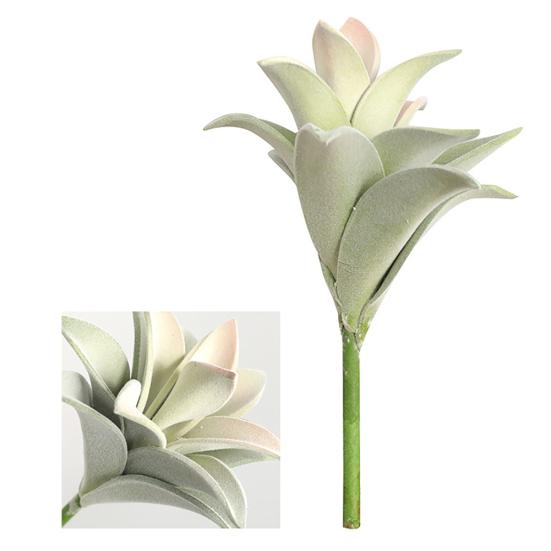 Mini Artificial Succulent Plant Bonsai Fake Pineapple Leaf Balcony Desktop Decor