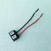 10Pcs Connection H7 Ceramic Connector Lamp Holder Wiring Harness Car Halogen Bulb Socket Power Adapter Plug Wires