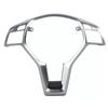 Garniture de couverture de panneau chromé de volant de voiture, pour Mercedes Benz AMG ABCE GLK GLA CLA CLS classe W176 W246 W204 W212 W156 W117