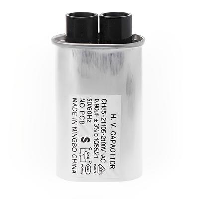 AC 2100V Microwave Oven High Voltage HV Capacitor 0.9UF 1.0UF 1.14UF CH85-21105 / 21100 / 21114 for Microwave Oven / Pipeline Drying / Bake Oven