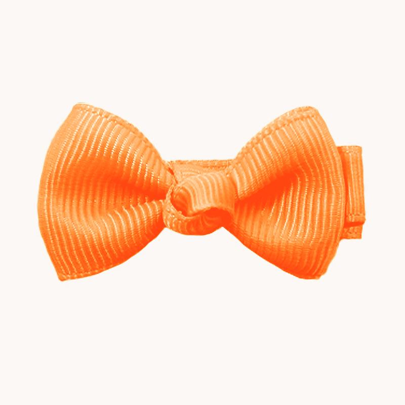 Twist Taille Geripptes Band Schleife Baby Haarspange – Niedlicher Handgemachter Kinder Kopfschmuck