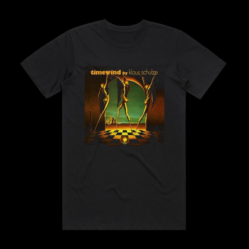 Klaus Schulze Timewind Album Cover T-Shirt Black Unisex T-Shirt L