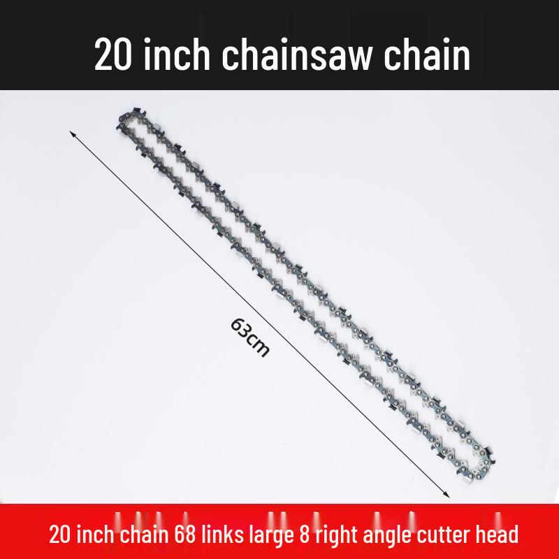 Universal Chainsaw Guide Bar & Chain: 4" & 16" for Gasoline & Lithium Electric Saws