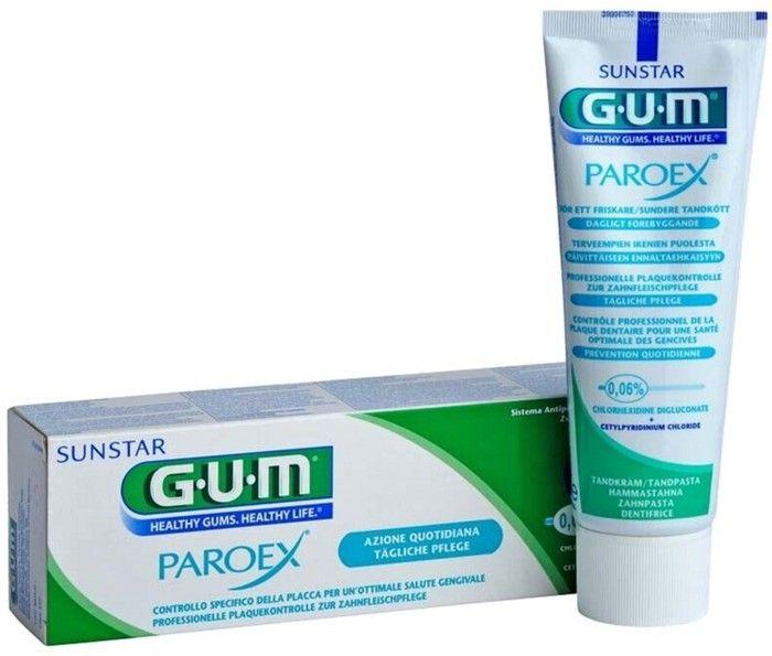 Sunstar Gum Paroex 0.06% Dentifricio Azione Quotidiana 75 Ml