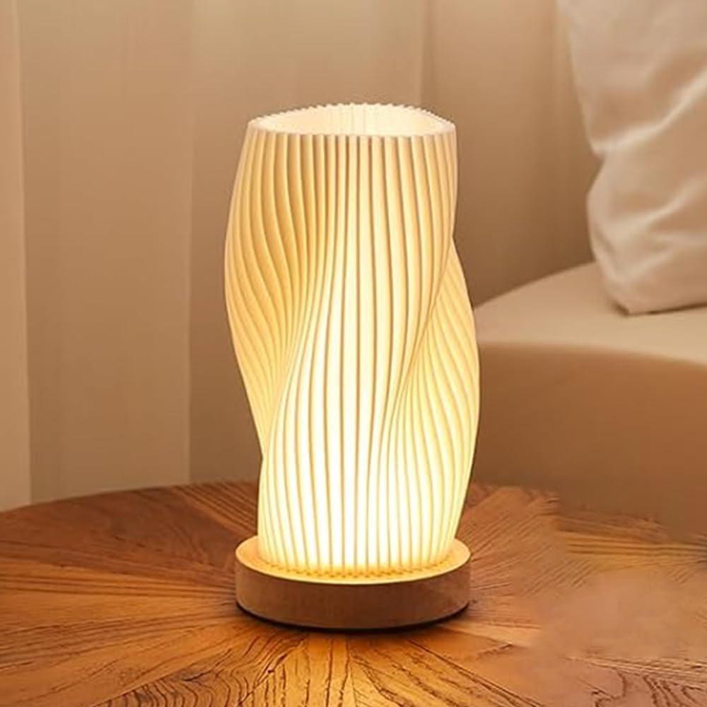 Tischleuchte Nachttischlampen für Schlafzimmer Kleine Nachttische Schreibtischlampe Stimmung Warm Gemütliche Beleuchtung Vintage Boho Cool Mid-Century Lampe