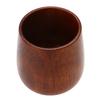 Tazza in Legno di Giuggiola Naturale Fatta a Mano Tazza da Colazione Birra Casalinga Vintage Creativa Ecologica Accessori Primitivi per Bevande