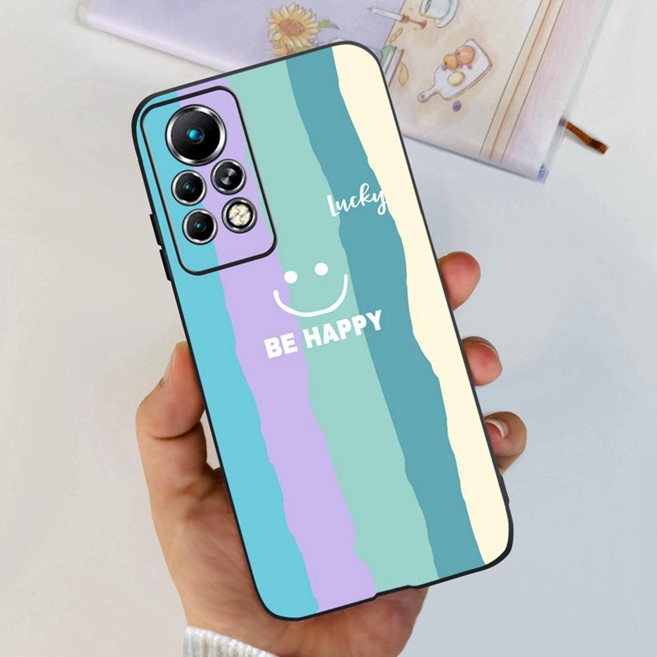 For Infinix Note 11 Pro Case X697 Cute Painted Back Cover Soft Silicone Phone Cases For Infinix Note 11 Note11 Pro Fundas Bumper