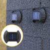 LED Solar Powered Lamp Solar Light For Outdoor Garden Waterproof Fence Lighting Wall Courtyard Decor Solar Shell Wall Light