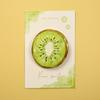 30pcs/set Festive Fruit Sticky Notes- Creative Peach and Kiwi Design - Perfect for Office, Home, or Gifts - MOYL Brand
