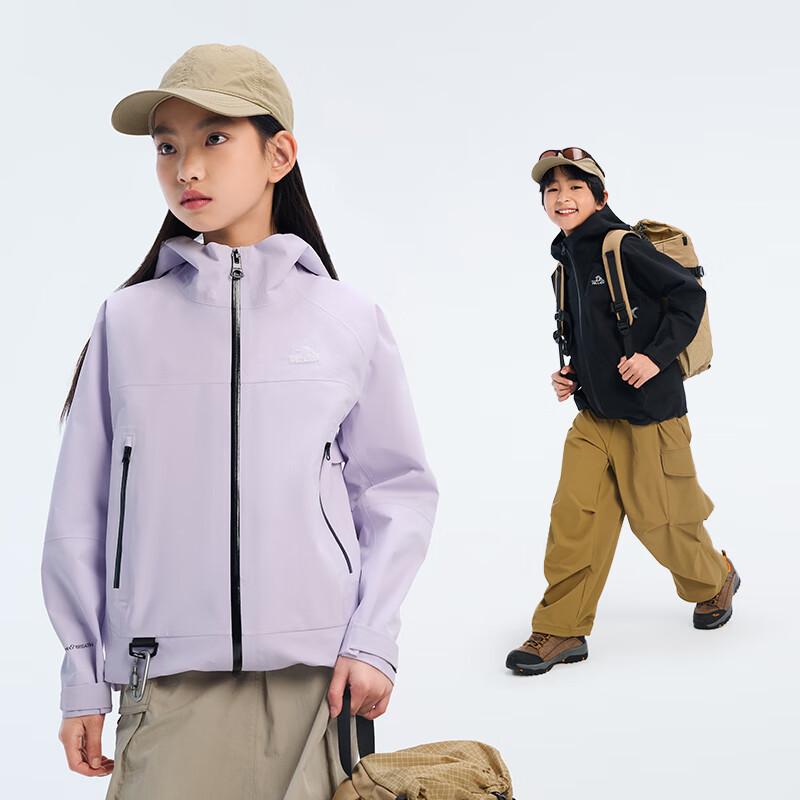 PELLIOT Little Mountain Shell Kids' Outdoor Windbreaker