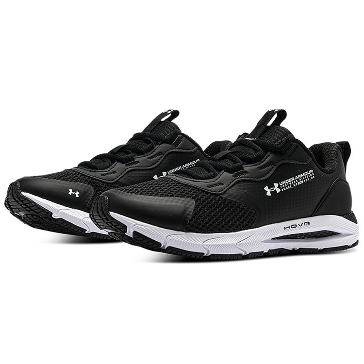 Under Armour HOVR Sonic Comfortable Fabric Low Top Running Shoes Women sneaker Black 3024865-003