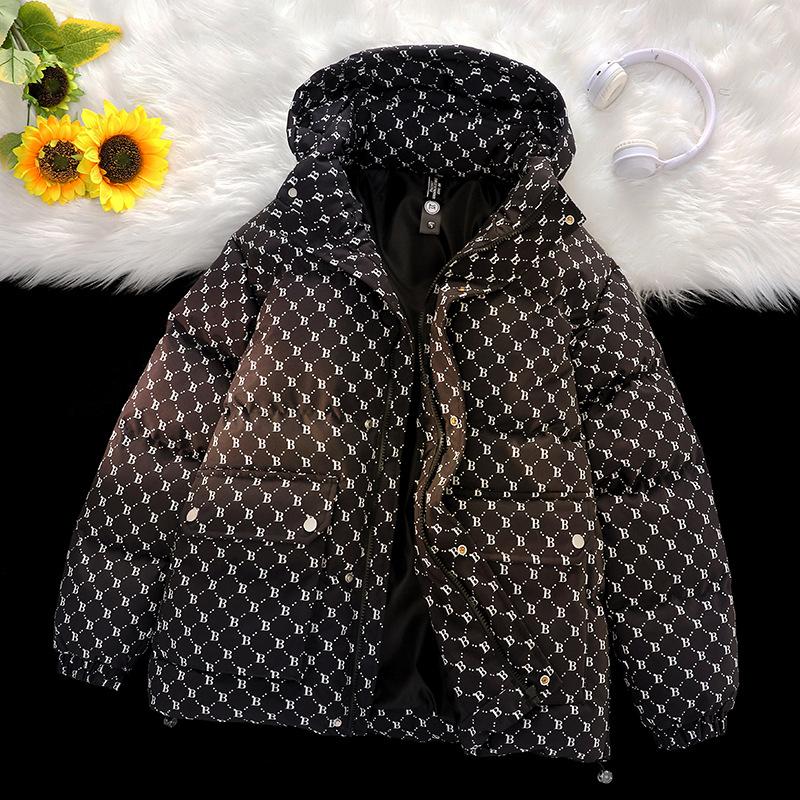 

Новая куртка на хлопковой подкладке для мужчин, зимняя молодежная утепленная куртка на пуховике, модная повседневная куртка на хлопковой подкладке для мужчин с капюшоном 3XL