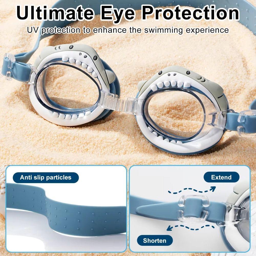 Cartoon-Tier Kinder Schwimmbrille Anti Kleiner Bär Schwimmbrille Wasseraktivitäten