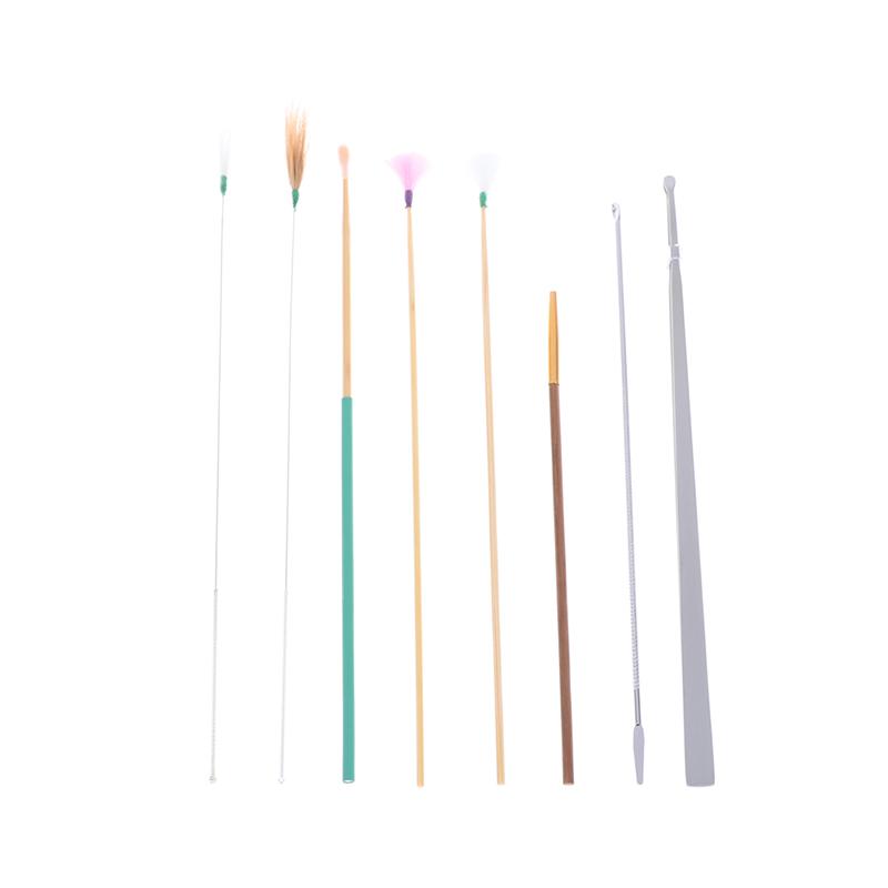 Набор из 8 предметов для чистки ушей, ложка для удаления ушной серы, инструмент для чистки ушей