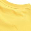 FILA T Shirts Men's Yellow Crew Neck Moderate Straight Fit F11M328103F-YE