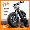 URLIFE 1000W Elektrische Fiets,48V 13Ah Verwijderbare Batterij,40-60 Miles Actieradius,16x3.0" Dikke Banden,Schijfremmen,LED Verlichting,3 Snelheidsniveaus