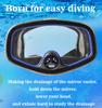 Profesionální potápěčská maska ​​pro dospělé, plavecké brýle, potápěčské brýle proti mlžení, pološnorchlovací maska, vybavení pro šnorchlování