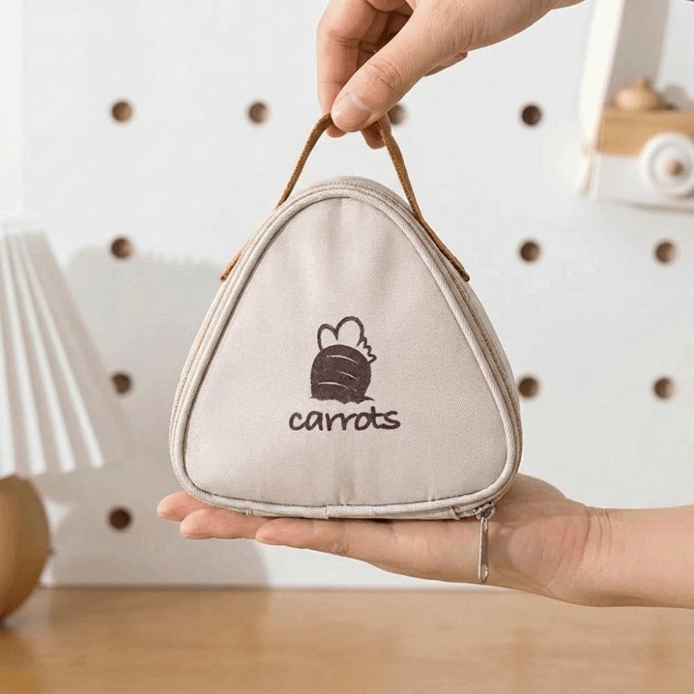 Thickened Design Insulated Lunch Bag Waterproof Material Thermal Storage Bag  Student Use
