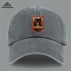 Vintage Baseball Cap Lightweight Retro Japanese Poster Design with Cute Black Cat Eating Ramen Print