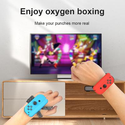 2pcs Controller Armband Adjustable Controller Wrist Dance Band 360 Rotation Game Wrist Straps Gaming Accessories for Switch