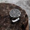 Viking Ring Yggdrasil Celtic Style Mens Stainless Steel Jewelry Retro Fashion