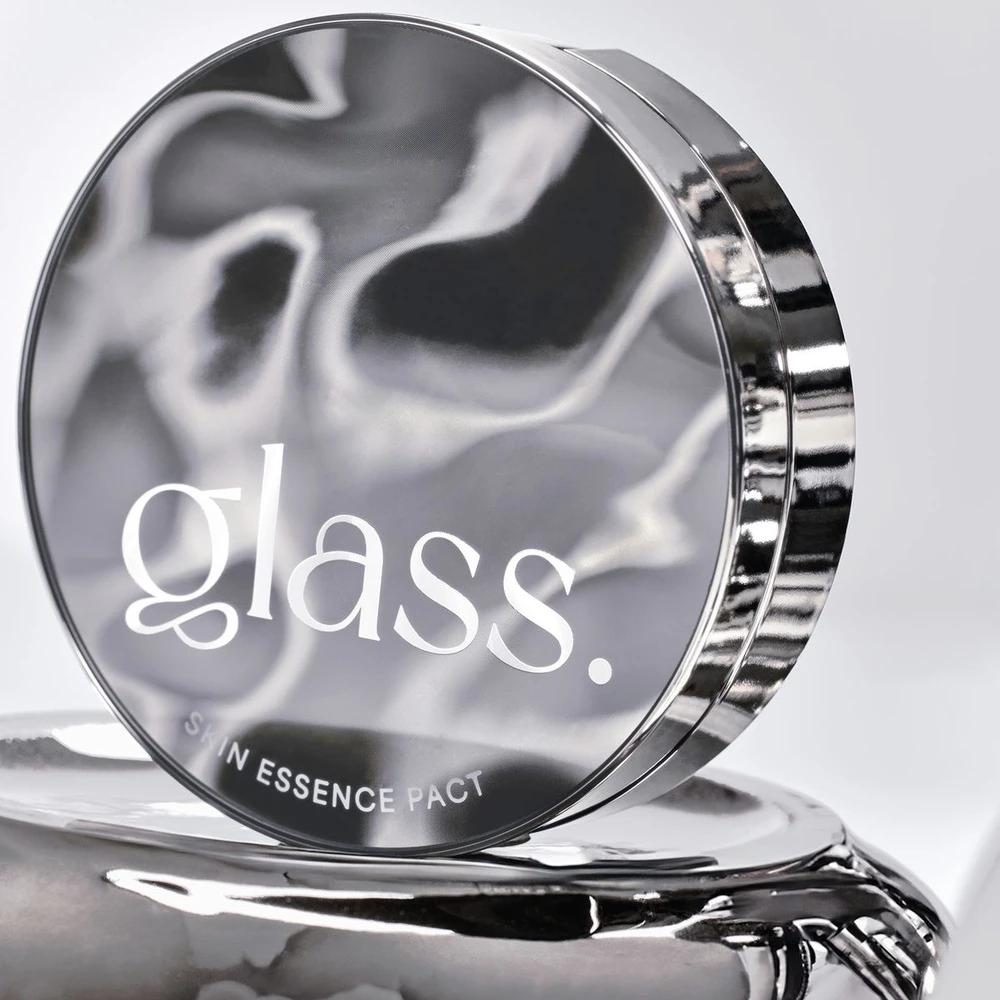 Glass Skin Essence Pact Perfect (Main Product + Refill) Shade 21 Light Beige
