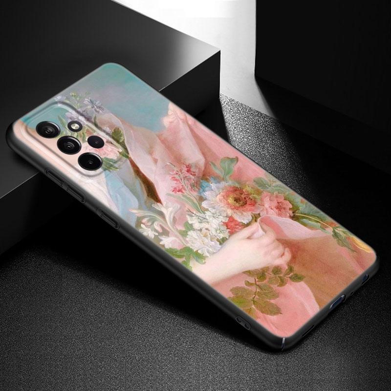 Renaissance Art Painting Phone Case For Samsung Galaxy A21 A30 A50 A52 S A13 A22 A32 A33 A53 A73 5G A11 A12 A31 A51 A70 A71 A72