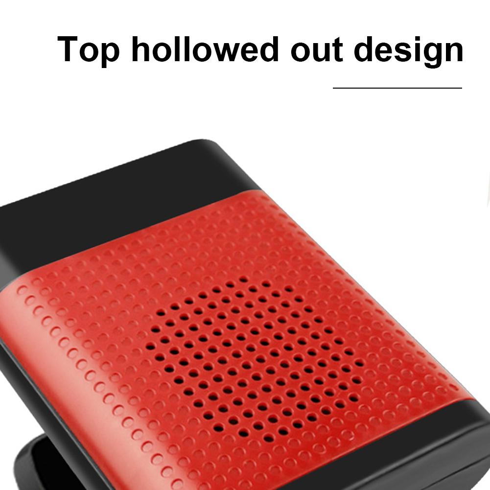 12/24V Portable Car Heater 360 Rotating Car Electric Heater Fan 1200W Defogging Defrosting Heating Fan Car Anti-Fog Heater