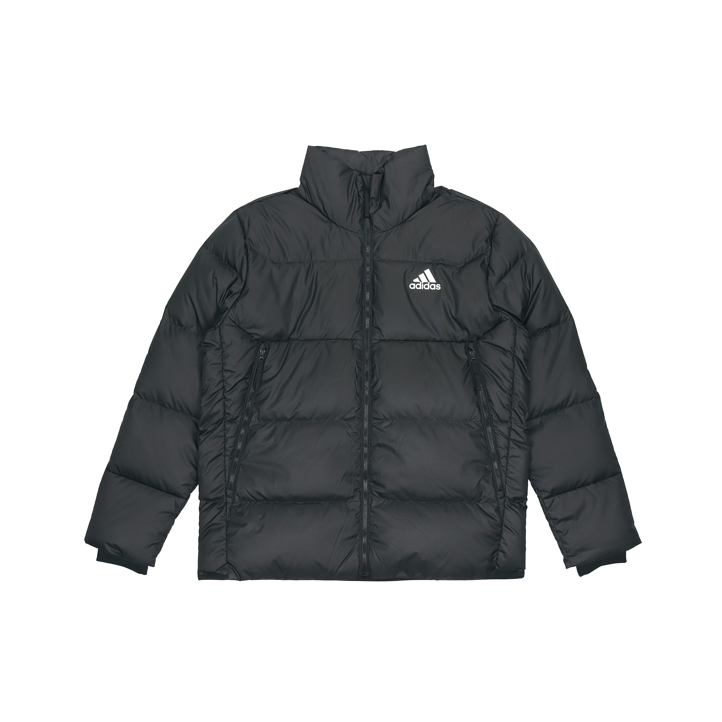 

Adidas сплошной цвет уличный теплый пуховик мужская верхняя одежда черный GV5350 XS